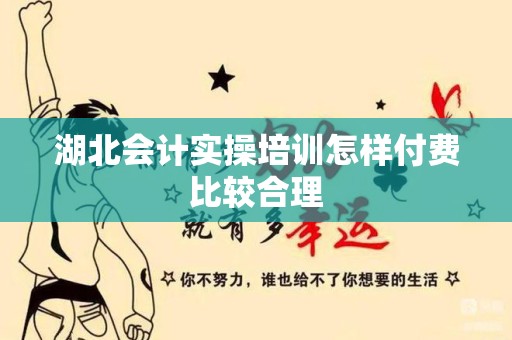 湖北会计实操培训怎样付费比较合理
