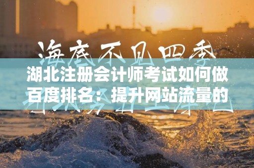 湖北注册会计师考试如何做百度排名：提升网站流量的实用指南
