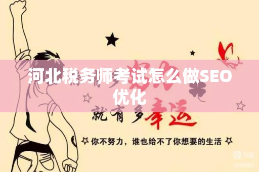 河北税务师考试怎么做SEO优化