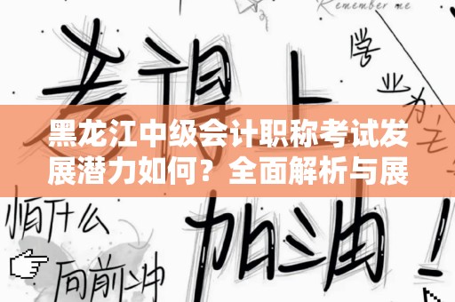 黑龙江中级会计职称考试发展潜力如何？全面解析与展望