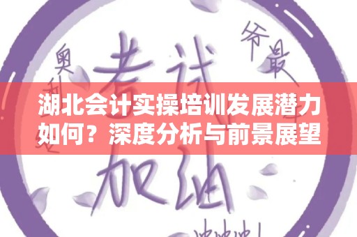 湖北会计实操培训发展潜力如何？深度分析与前景展望