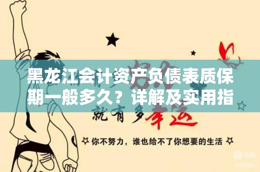 黑龙江会计资产负债表质保期一般多久？详解及实用指南