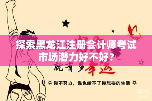 探索黑龙江注册会计师考试市场潜力好不好？