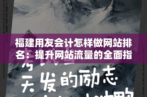 福建用友会计怎样做网站排名：提升网站流量的全面指南
