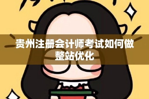 贵州注册会计师考试如何做整站优化