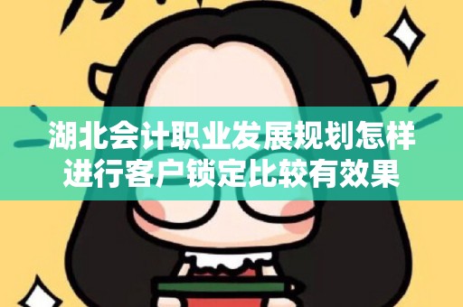 湖北会计职业发展规划怎样进行客户锁定比较有效果