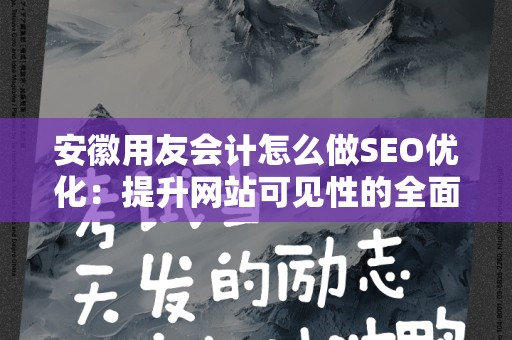 安徽用友会计怎么做SEO优化：提升网站可见性的全面指南