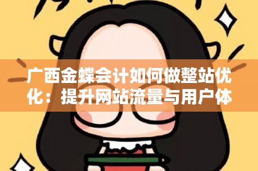 广西金蝶会计如何做整站优化：提升网站流量与用户体验的策略